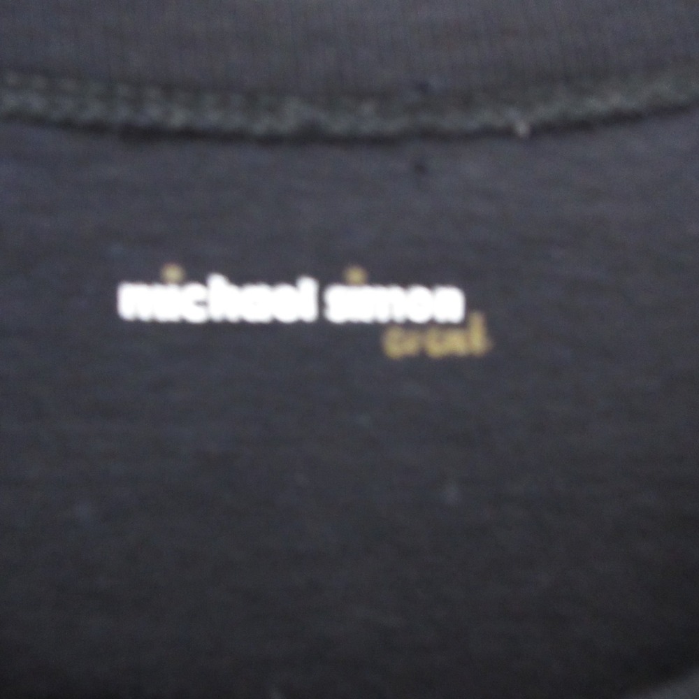 Micheal Simon Event Shirt‎ Large Christmas Tree Holiday Embroidered Beaded Artsy - Picture 4 of 11